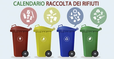 Calendario del nuovo servizio di raccolta rifiuti - I&deg; trimeste