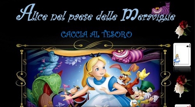 Alice nel paese delle Meraviglie - Caccia al tesoro