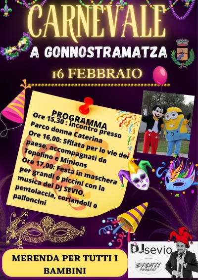 Carnevale a Gonnostramatza
