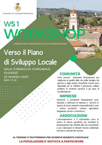 Incontro di presentazione del laboratorio territoriale di co-progettazione