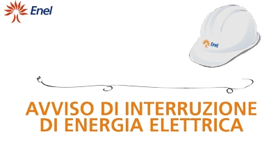 ENEL: Avviso interruzione elettrica per il giorno marted&igrave; 05 ottobre 2021